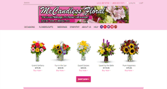 Desktop Screenshot of mccandlessfloralinc.com